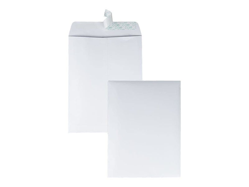 Quality Park 9-1/2 x 12-1/2 Catalog Mailing Envelopes, Redi-Seal Self Seal Envelope Closure, 28 lb White Wove Paper, 100 per Box (QUA44682), Large - Image 5